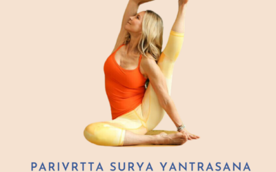 Compass Pose Parivrtta Surya Yantrasana